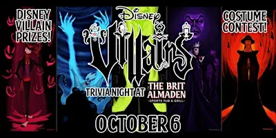 Disney Villains Trivia at the Brit!