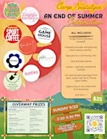 Camp Nostalgia: An end of summer celebration for adults!