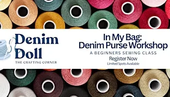In My Bag: Denim Purse Workshop