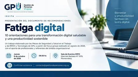 Presentación documento de recomendaciones: Fatiga Digital