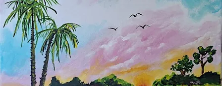 Pastel landscape