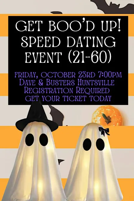 Get Boo'd Up- Singles Speed Dating Event (21-60)