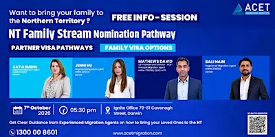 Free Info-Session on NT Family Stream Nomination Pathway