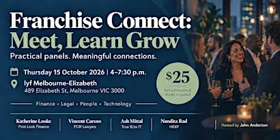Franchise Connect: Meet, Learn Grow
