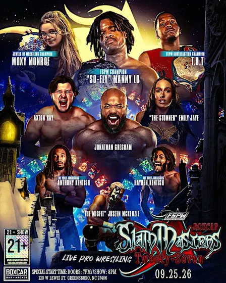 FSPW Presents: Boxcar Slam Masters 27! - Live Pro Wrestling 21+ Only