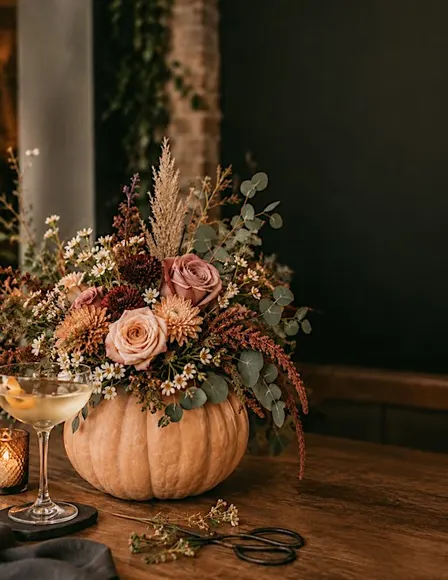 Floral Pumpkin Class