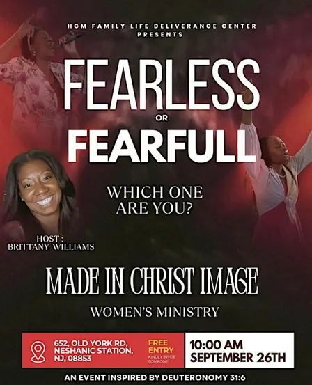 Women's Ministry " MADE IN CHRIST IMAGE "