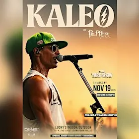 Kaleo Wassman of Pepper | Live at The YardShow @ Lucky's PHX