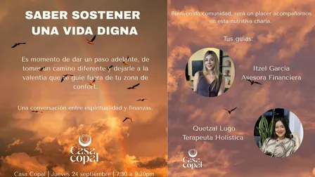 Saber sostener una vida digna