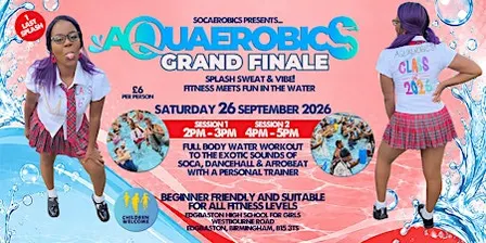 AQUAEROBICS GRAND FINALE 2pm-3pm