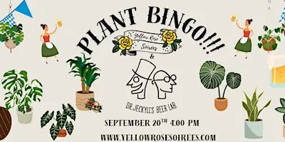 Oktoberfest Plant Bingo at Dr Jeckylls Beer Lab- Pantego!