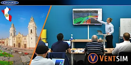 Curso de capacitación de 4 días de Ventsim DESIGN: Lima, Peru
