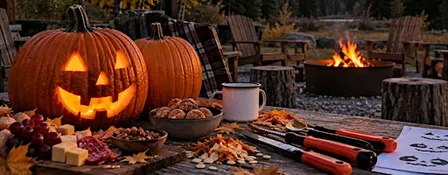 Cozy Pumpkin Carving Pop up