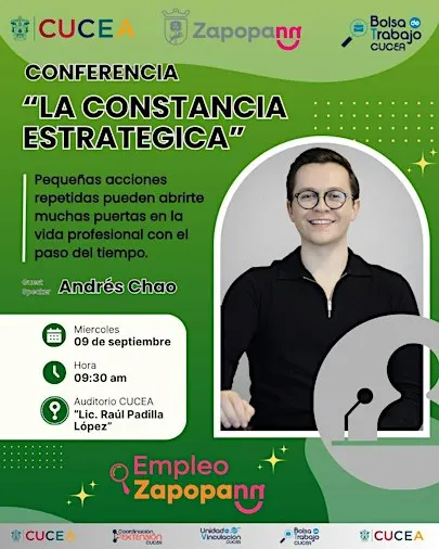 Evento inaugural y "Conferencia la constancia estrategica"