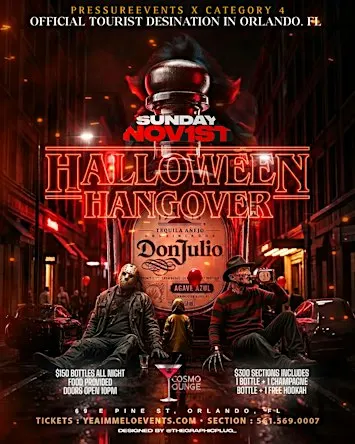HALLOWEEN HANGOVER — SOCIAL SUNDAYS