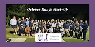 Yes She Golfs October OC Range Meetup