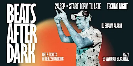 'Beats After Dark' Techno DJ Night at Rizzy Bar