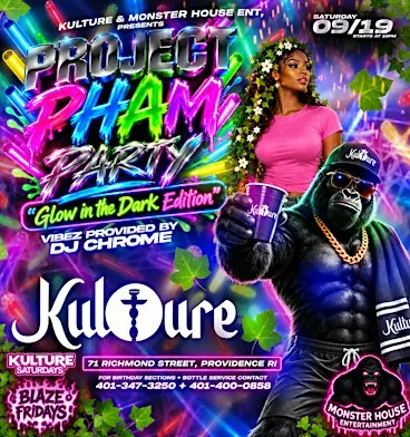 PROJECT PHAM PARTY: GLOW IN THE DARK EDITION