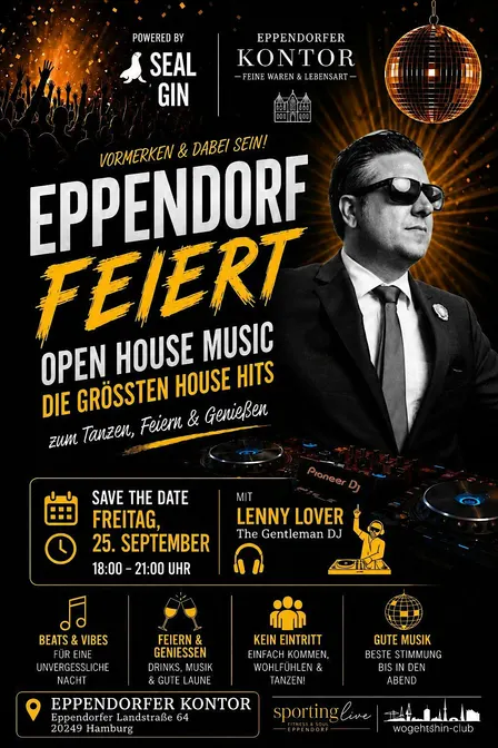 EPPENDORF FEIERT – OPEN HOUSE MUSIC