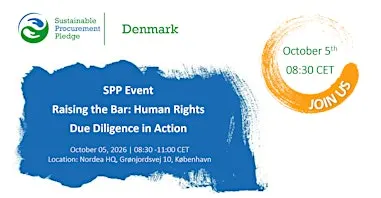 Raising the Bar: Human Rights Due Diligence in Action - An SPP Event
