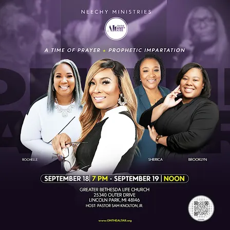 ON THE ALTAR Detroit, MI - Prophetic Prayer Service | September 18 + 19