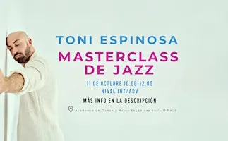 Masterclass de Jazz  con  Toni Espinosa