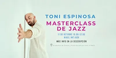 Masterclass de Jazz  con  Toni Espinosa