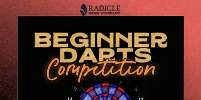 Beginner Darts Competition at Radicle