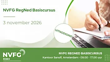NVFG Basiscursus Regulatory Affairs 2026