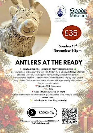 Reindeer making with Tea and Cake