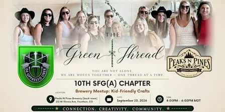 Green Thread | 10th SFG (A) Chapter – Brewery Meetup: Kid-Friendly Crafts