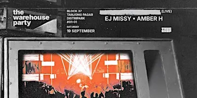 The Warehouse Party - 19 September