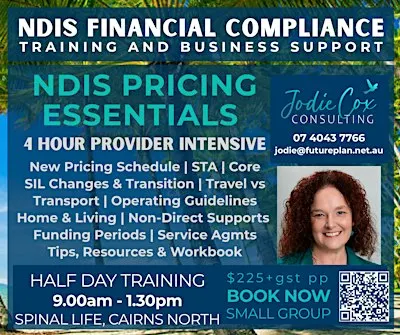 NDIS Pricing Essentials - Introductory Course for NDIS Providers