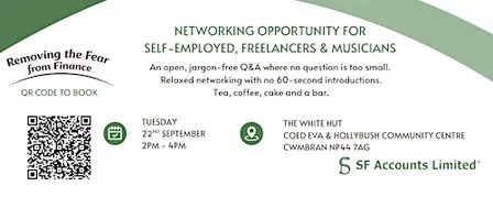 Networking opportunity for business owners, self-employed & freelancers.
