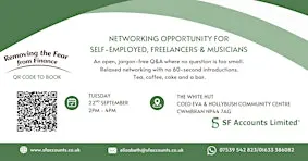 Networking opportunity for business owners, self-employed & freelancers.
