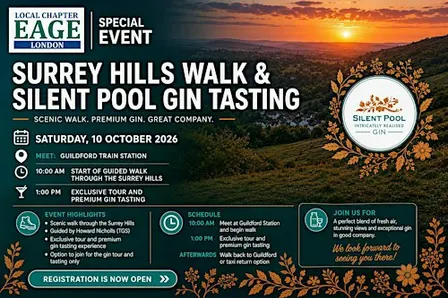 EAGE London: Surrey Hills Walk & Silent Pool Gin Tasting