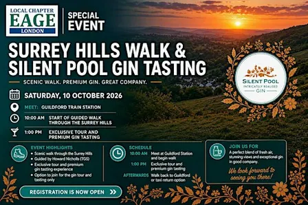 EAGE London: Surrey Hills Walk & Silent Pool Gin Tasting