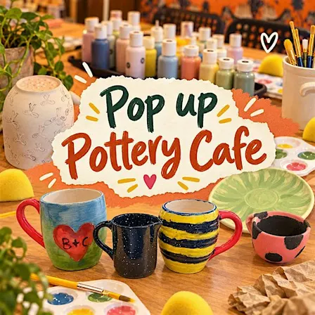 Pop up Pottery Cafe