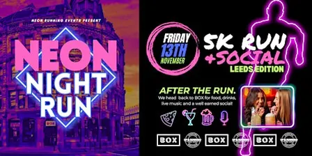 NEON NIGHT RUN, LEEDS – LAUNCH EVENT!