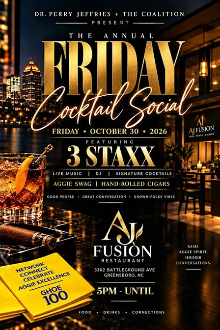 The Annual Friday Cocktail Social
