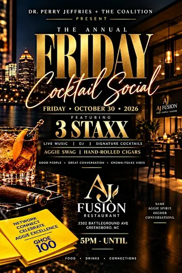 The Annual Friday Cocktail Social