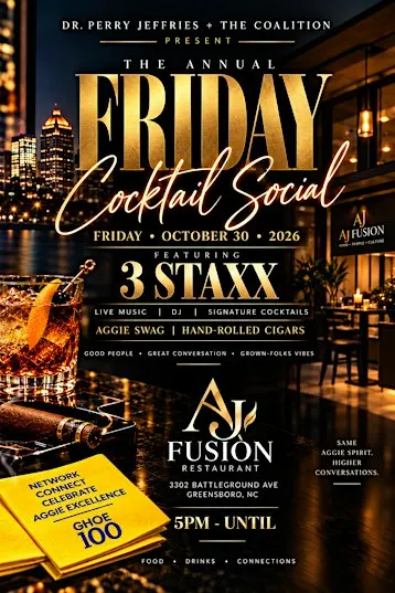 The Annual Friday Cocktail Social