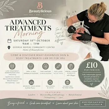 Beautylicious Advanced Treatments Morning!