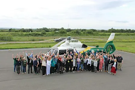 Discover your local air ambulance: volunteer session