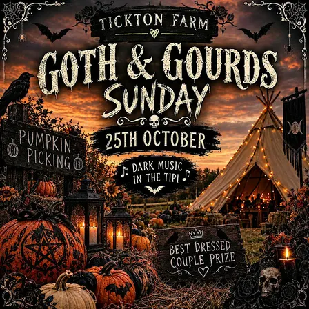 GOTH & GOURDS SUNDAY 25TH OCTOBER 10-3pm