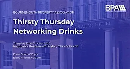 Thirsty Thursday Networking Drinks - All proceeds go to charity