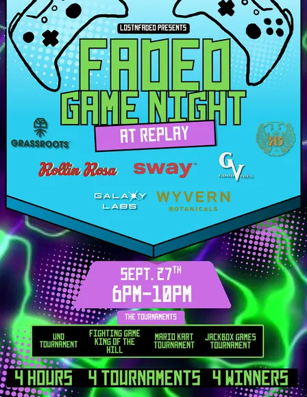 LOSTNFADED Presents: Faded Game Night