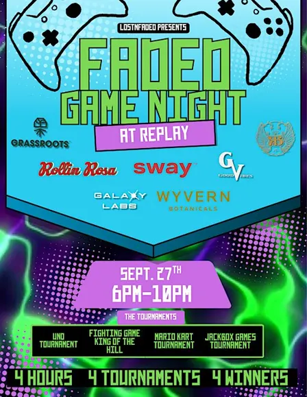 LOSTNFADED Presents: Faded Game Night