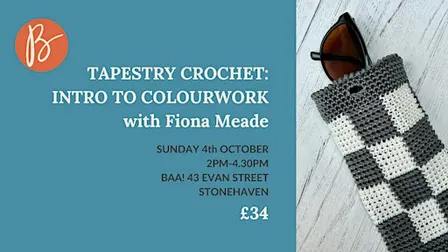 Improver's Crochet: Tapestry Crochet (Colourwork) afternoon