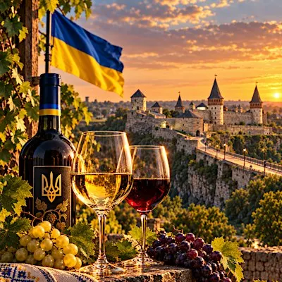 Ukrainian Wines on Fire